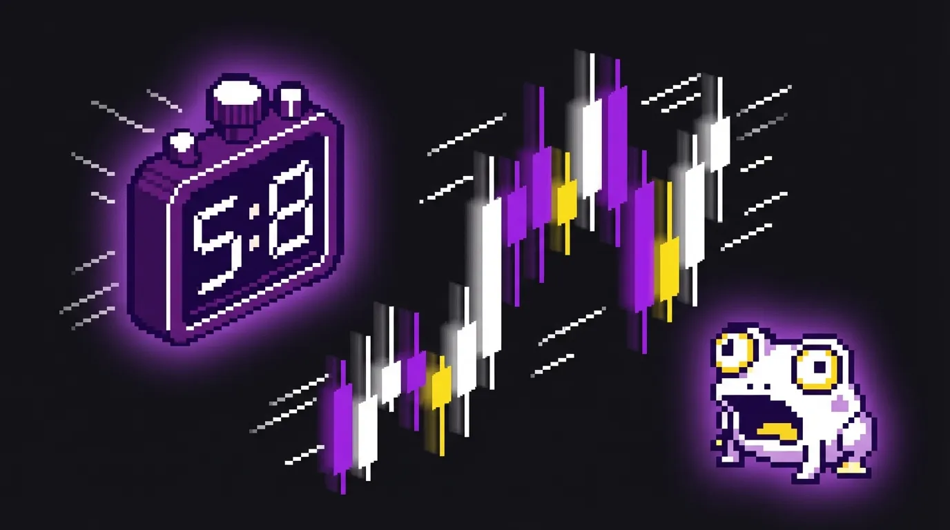 The Average Memecoin Trade Lasts 58 Seconds. The Winners Peak at 45 Minutes.