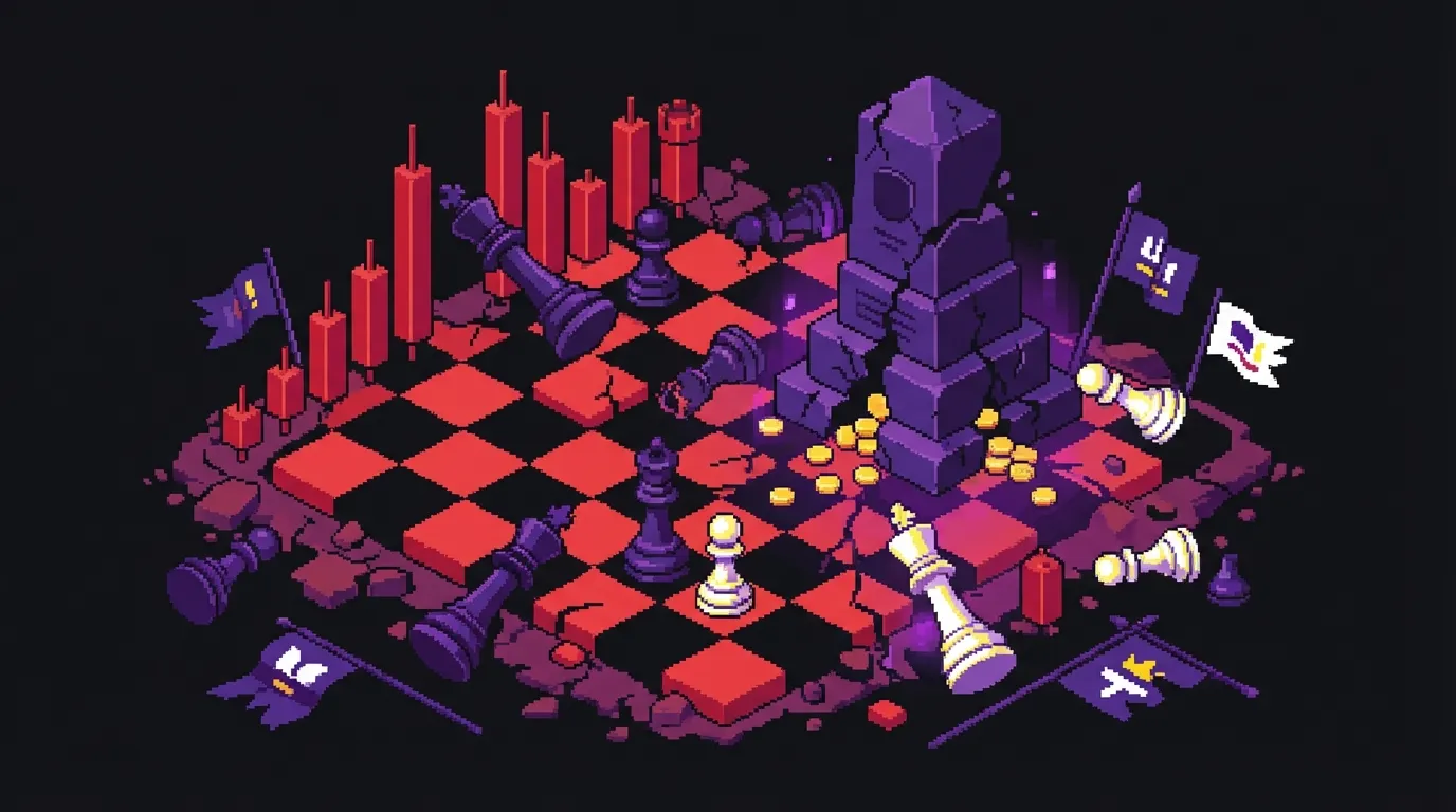 The WAR Token Just Dumped 34%. PolitiFi Memecoins Keep Doing This.